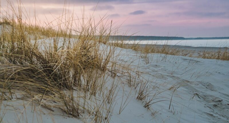 Ostseestrand Schöner weißer Ostseestrand